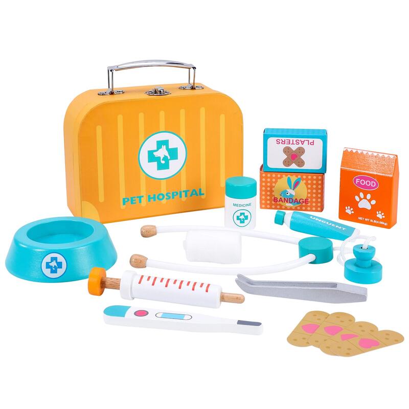 Soka Play Imagine Learn Pet Hospital Toy Set - Realistic Durable Design