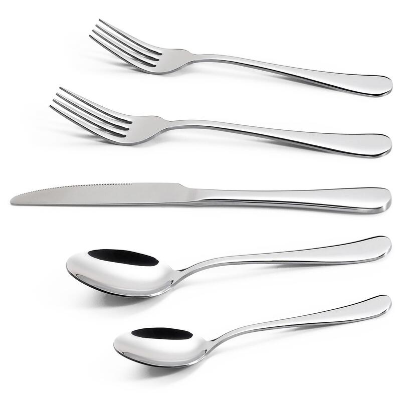 Vinsani Stainless Steel 20 Piece Cutlery Set For 4 People
