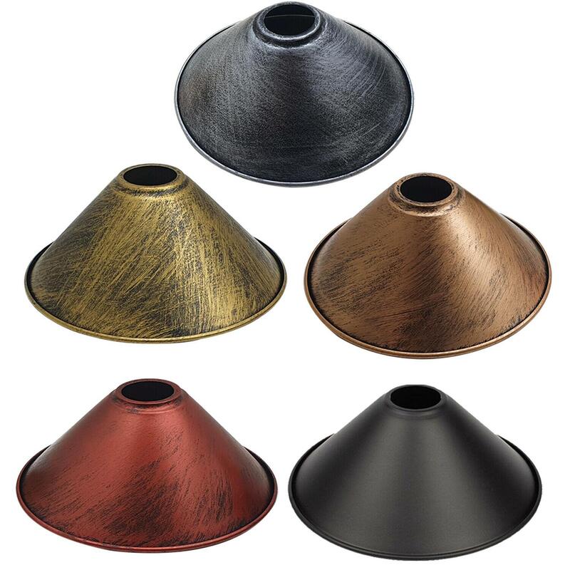 Ledson Metal Cone Lampshade - 22cm X 10cm - Easy Fit Pendant & Wall Light