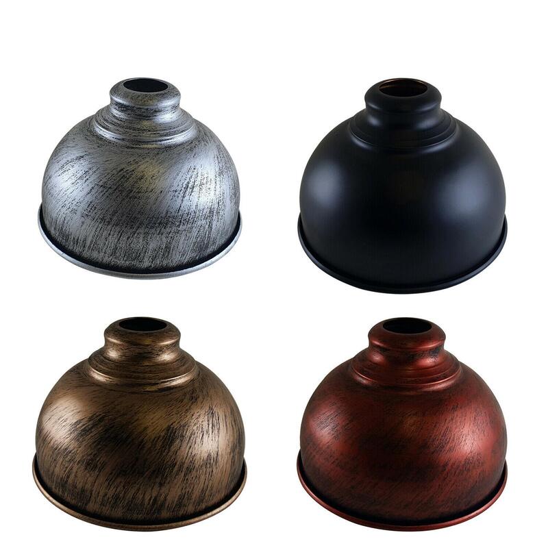 Ledson 21cm Metal Pendant Light Shade - Curvy Lampshade For Wall Or Ceiling Lamp