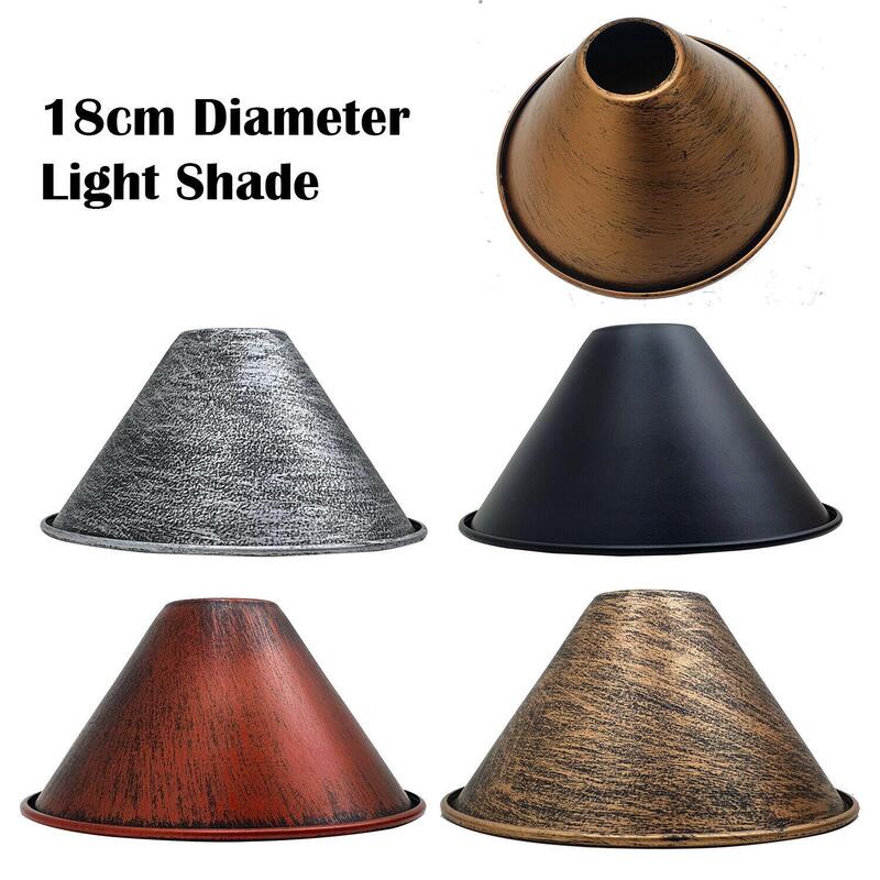 Metal Easy Fit Pendant Light Shade Lampshade - Modern, Durable, 18mm X 10mm