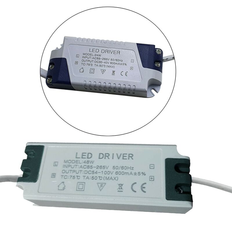 Constant Current 600ma Led Power Supply For Ceiling Lights 24w-48w