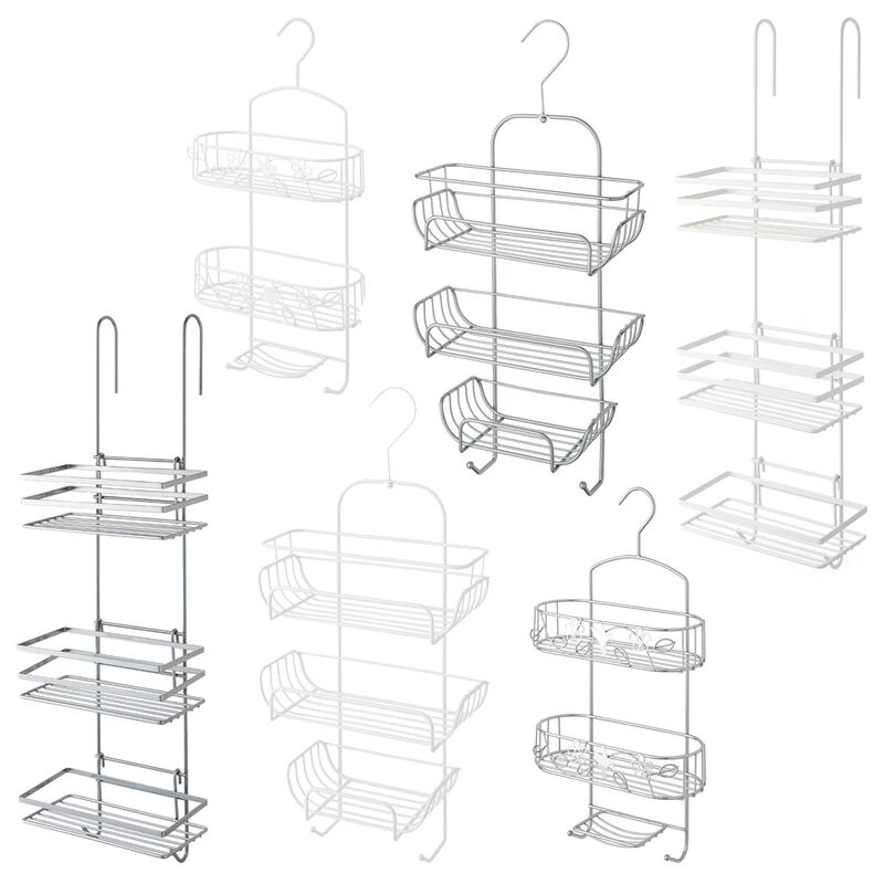 Hanging Overdoor Shower Caddy - Multi-compartment Space-saving Durable Easy Install