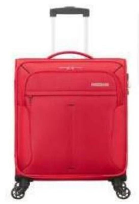 American Tourister 19-inch Red Cabin Roller Case Luggage