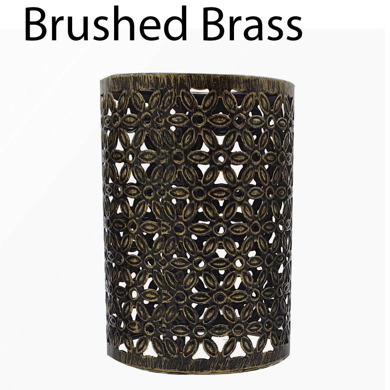 Ledsone Metal Barrel Lampshade - Industrial Retro Loft Style Ceiling Pendant Wall Light Shade