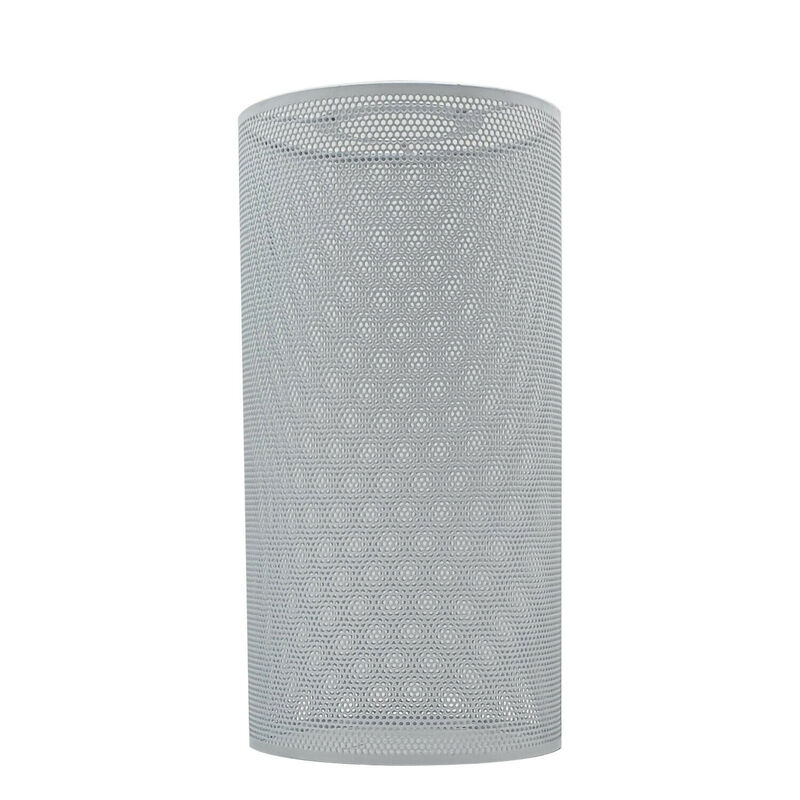 Ledsone Metal Barrel Lampshade - Industrial Retro Pendant Light Shade For E27 Ceiling Lamp Holder, Max 60w