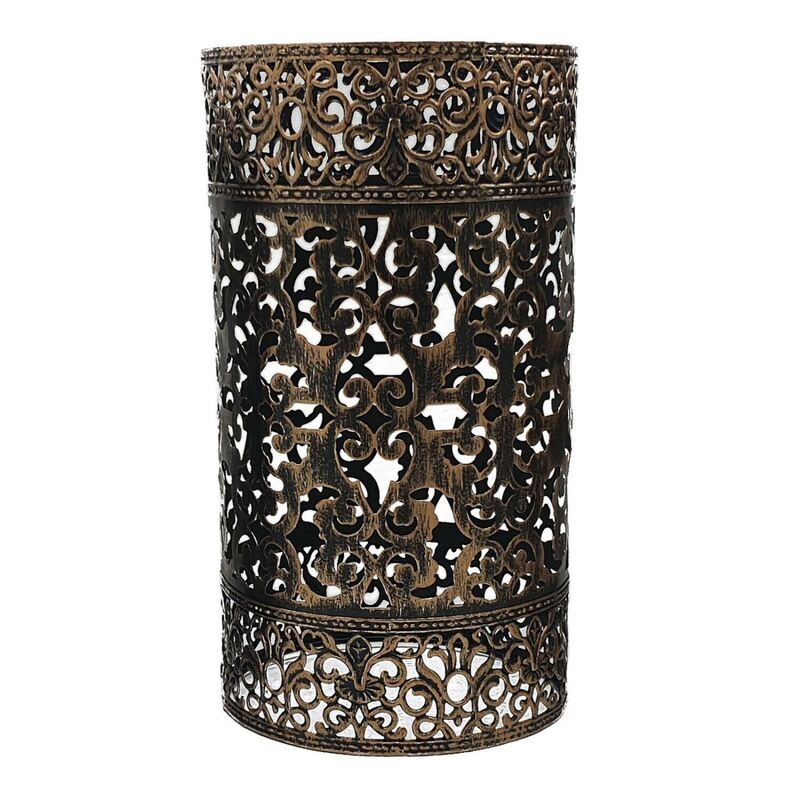 Ledsone Metal Barrel Lampshade - Industrial Retro Loft Style Ceiling Pendant Light Shade