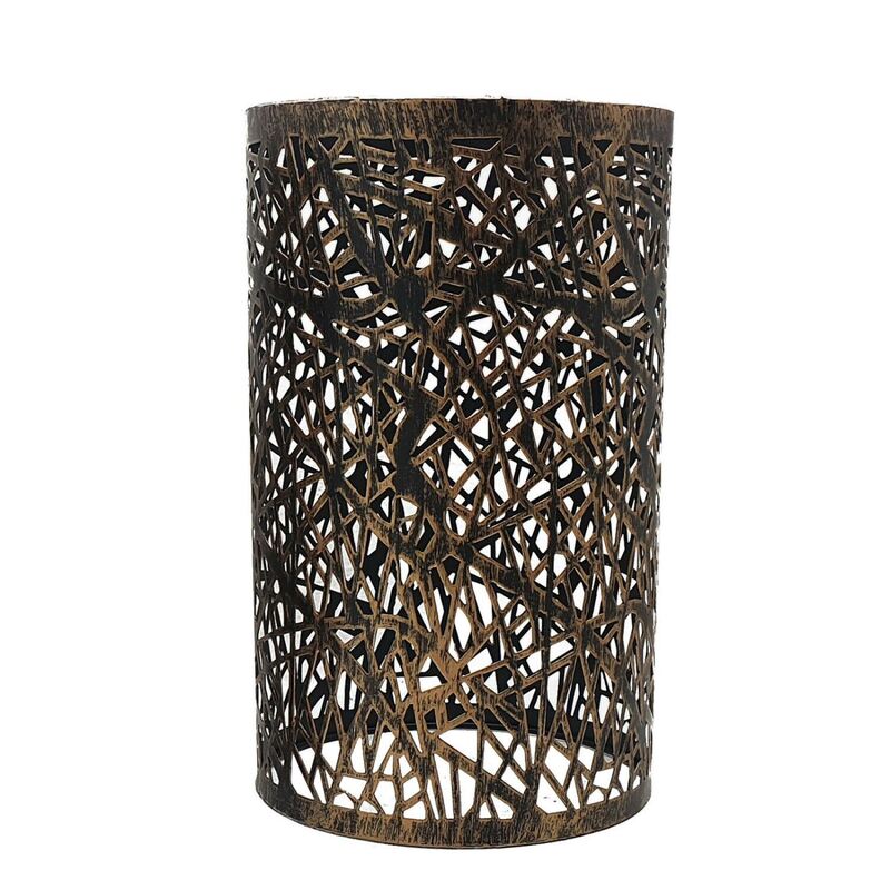 Ledsone Metal Barrel Pendant Lampshade - Industrial Retro Loft Style Ceiling Lamp Shade