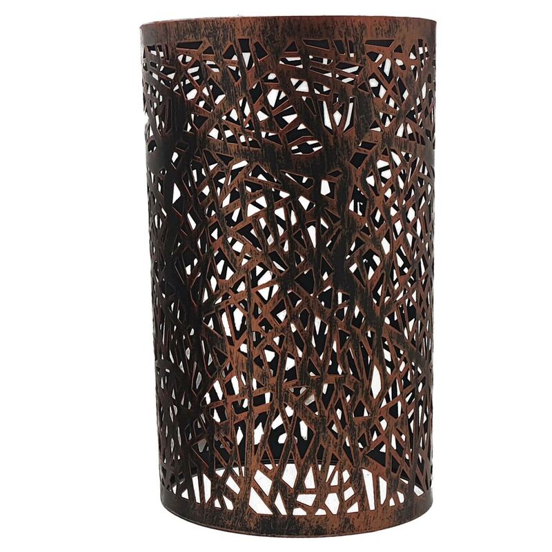 Ledsone Metal Barrel Lampshade - Industrial Loft Style For Pendant Or Wall Lights