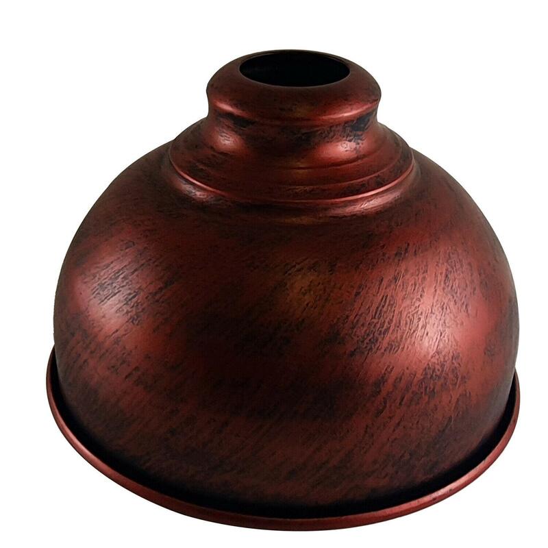 Ledson Metal Pendant Light Shade 21cm - Curvy Lampshade For Ceiling Or Wall Lamp