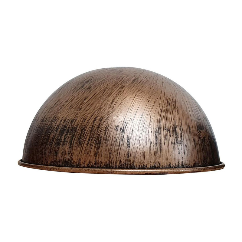210mm Dome Easy Fit Lampshade - Modern Ceiling Pendant Light Shade