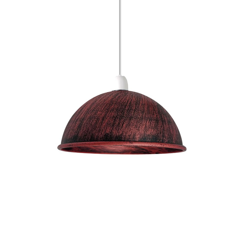 210mm Dome Easy Fit Lampshade - Modern Ceiling Pendant Lighting