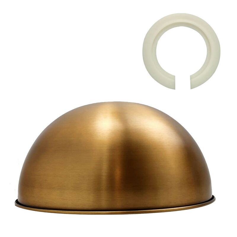 Ledsone Retro Dome Easy Fit Light Shade - Metal Lampshade
