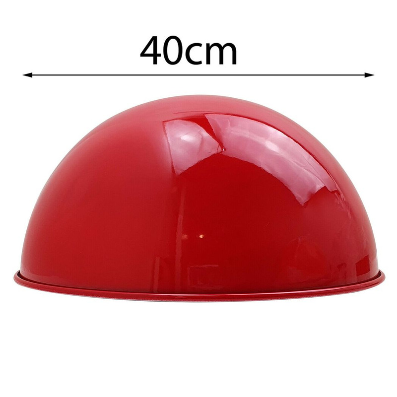 Ledson 40cm Retro Dome Lampshade - Easy Fit, Home Lighting