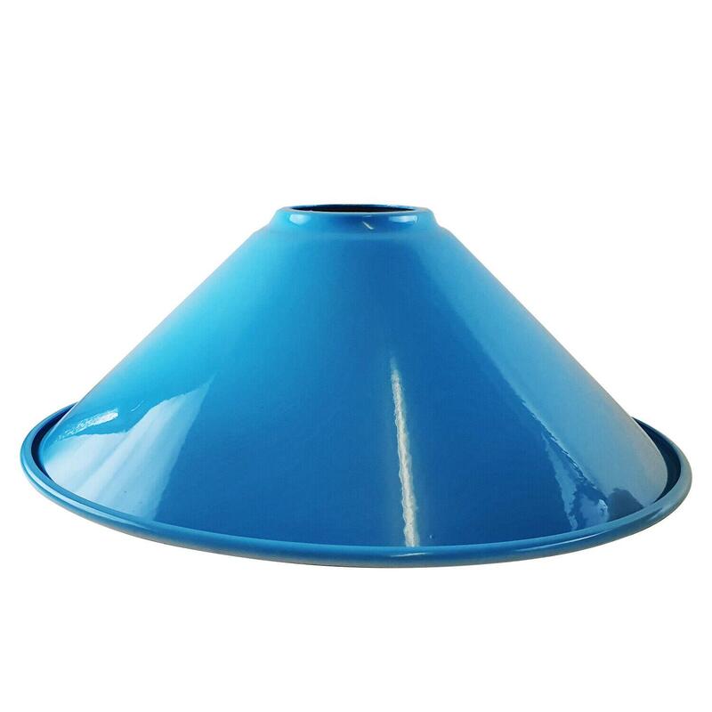 Ledsone Metal Cone Light Shade 22cm X 10cm - Easy Fit Ceiling Pendant Lampshade