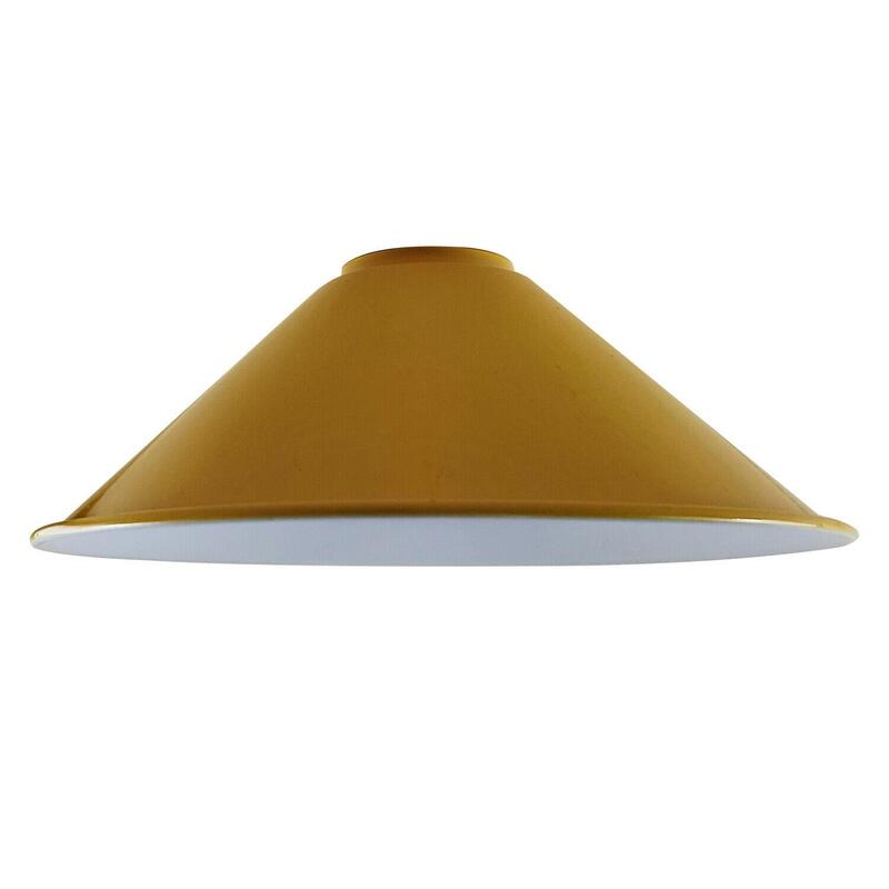 Ledsone Metal Cone Light Shade Lampshade For Ceiling Pendant - 22cm X 10cm