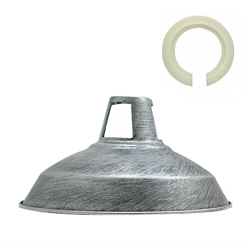 Metal Barn Light Shades | Retro Industrial Ceiling Pendant Lampshade | Various Colours