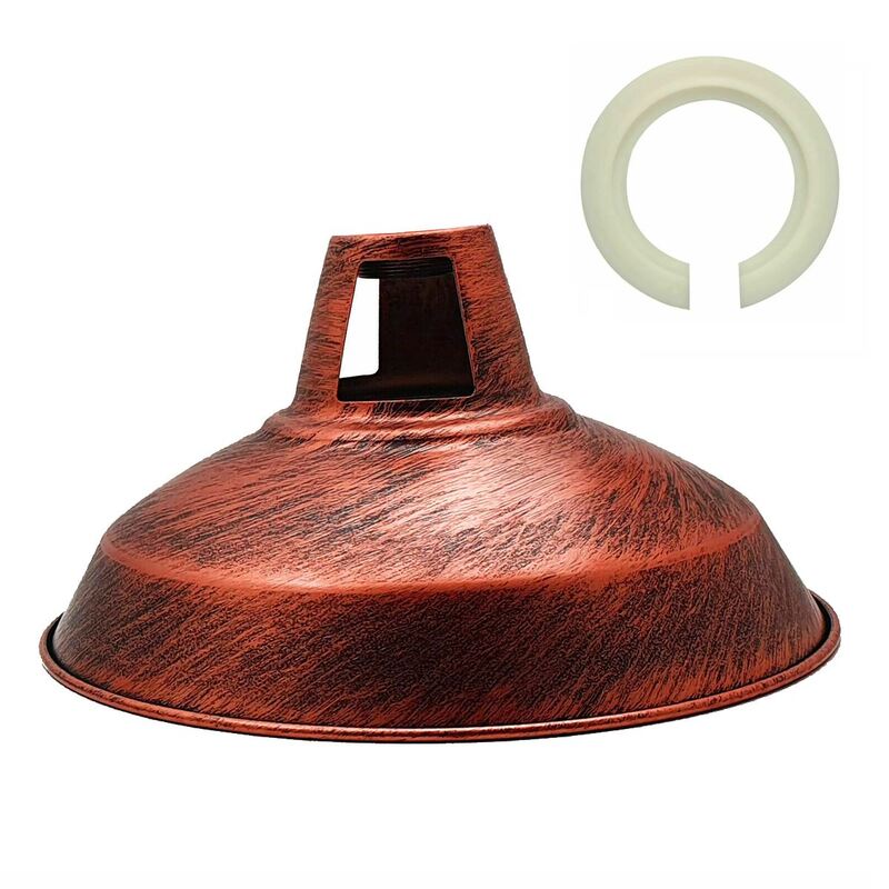 Retro Barn Light Shades Metal Pendant Lampshades - Multiple Colours