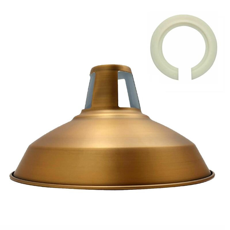 Retro Barn Light Shades Metal Modern Ceiling Pendant Lampshades Various Colours