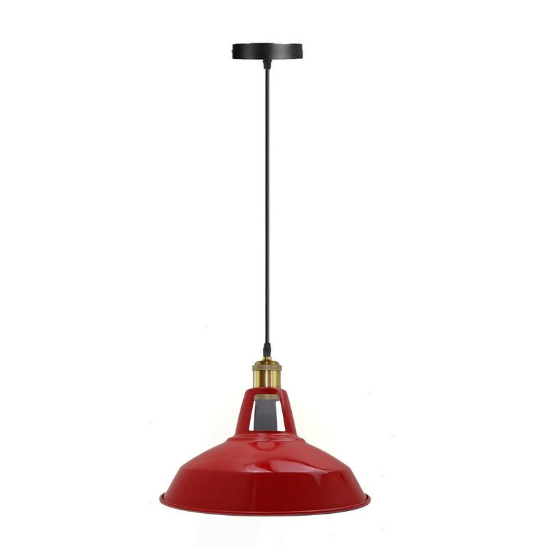 Industrial Retro Metal Pendant Lampshade - Loft Style, Durable Metal