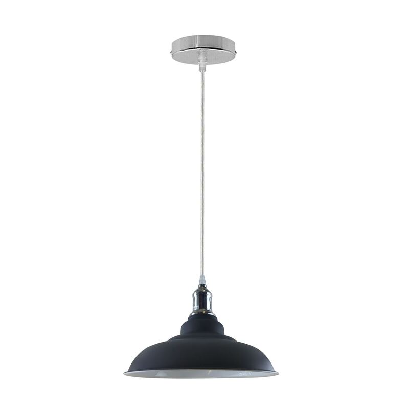 Ledsone Industrial Vintage Pendant Ceiling Shade Flush Mount Lighting