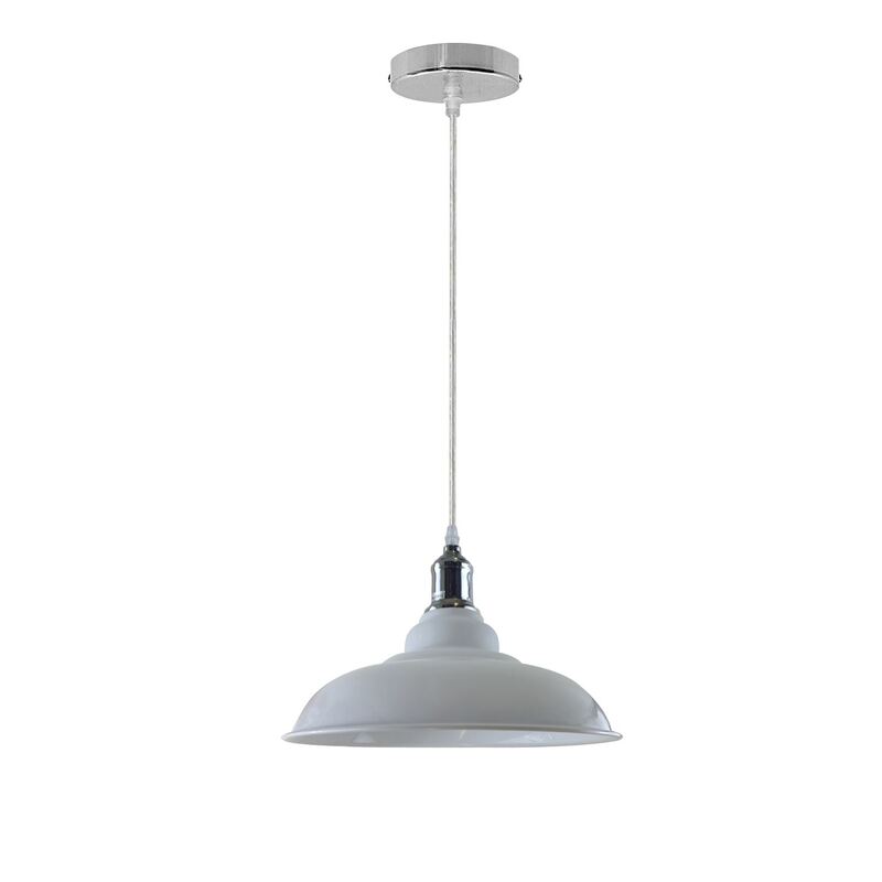 Ledsone Industrial Pendant Ceiling Shade - Vintage Flush Mount Lighting Uk