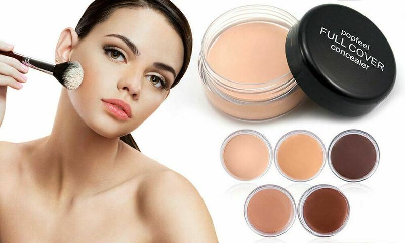 Popfeel Creamy Concealer Palette For Face, Eyes, Lips - Versatile, Blendable Coverage