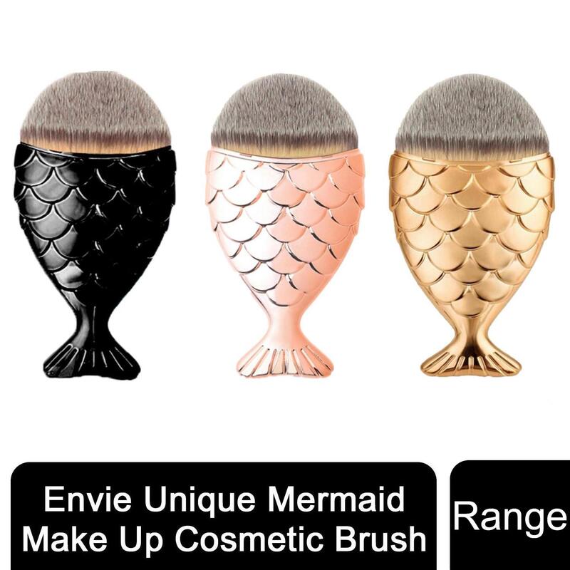 Envie Soft Nylon Hair Makeup Brush - Mermaid Design