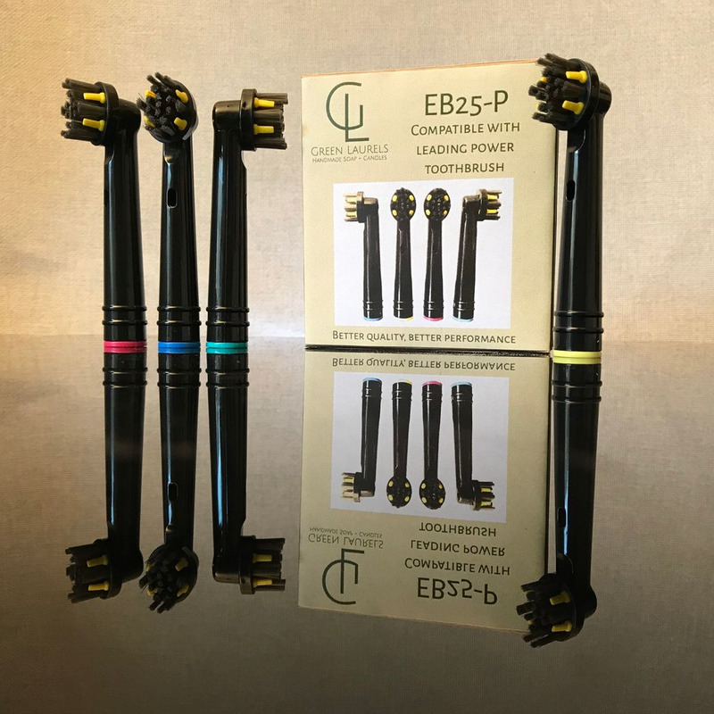 Green Laurels 100% Recyclable Toothbrush Heads For Oral-b Models