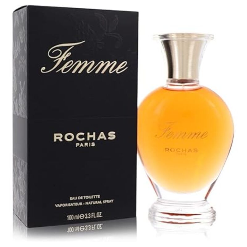 Rochas Femme Eau De Toilette Spray 100ml