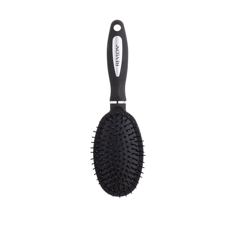 Revlon Essentials Detangle & Smooth Hair Brush - Black