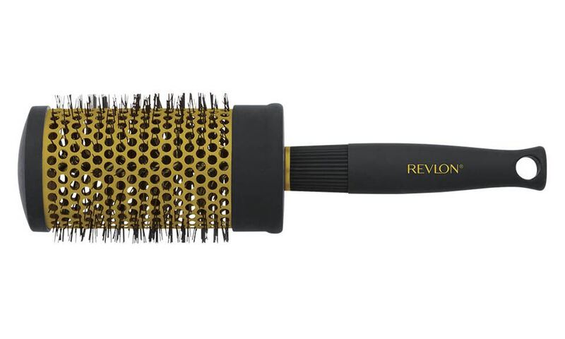 Revlon Ionic Ceramic Large Round Barrel Blow Dry Hair Brush - For Volume & Frizz-free Shine