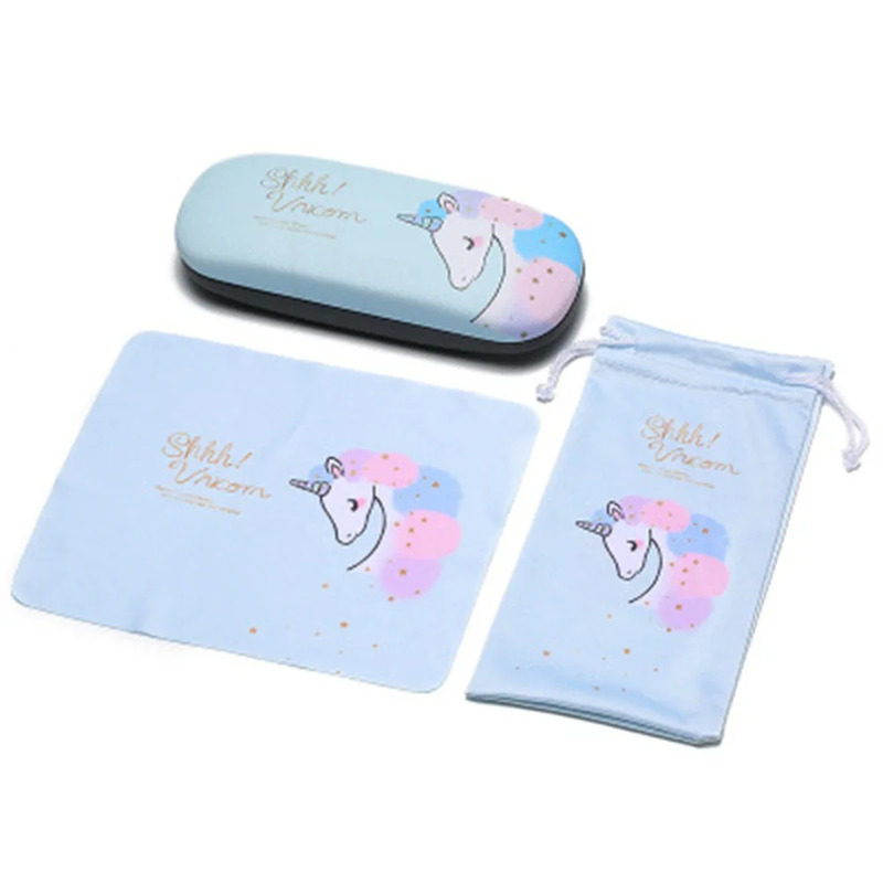 Unicorn Glasses Case - Durable Plastic Storage For Spectacles & Sunglasses