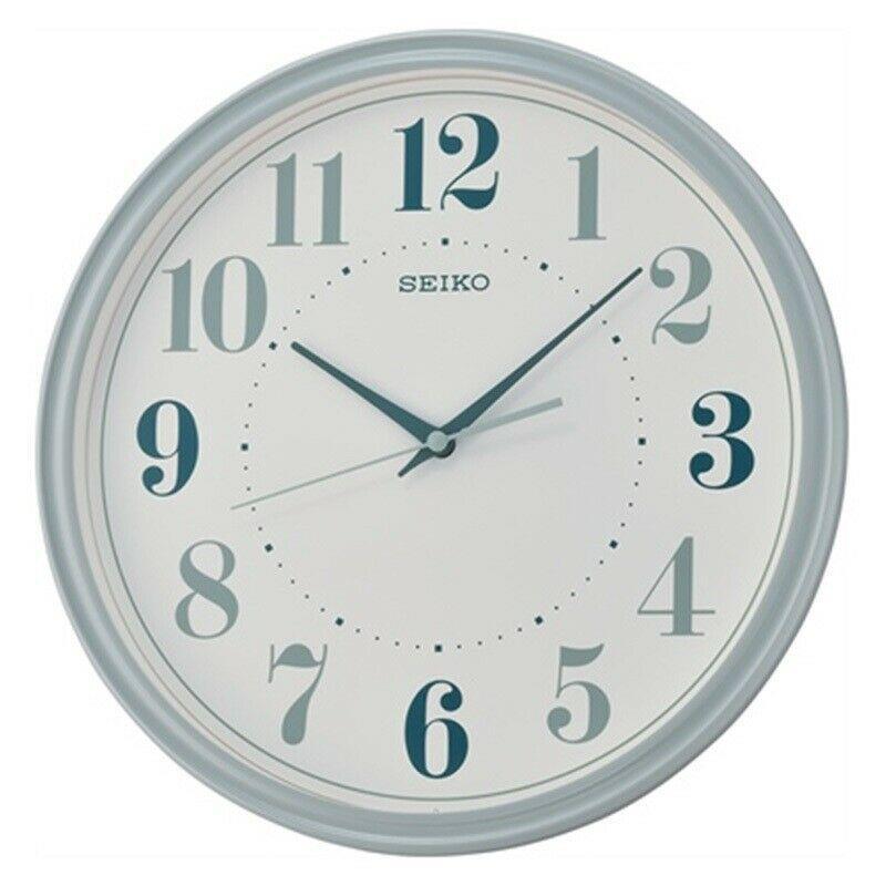 Seiko Matt Grey Wall Clock - 31 5cm