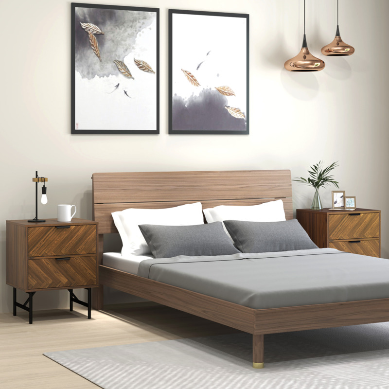Bedside Tables With Integrated Storage - Versatile Design