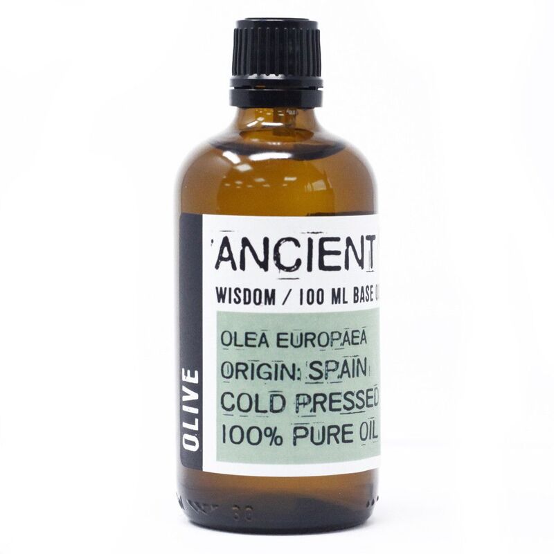 Pure Olive Oil - 100ml Cold-pressed For Skincare & Aromatherapy