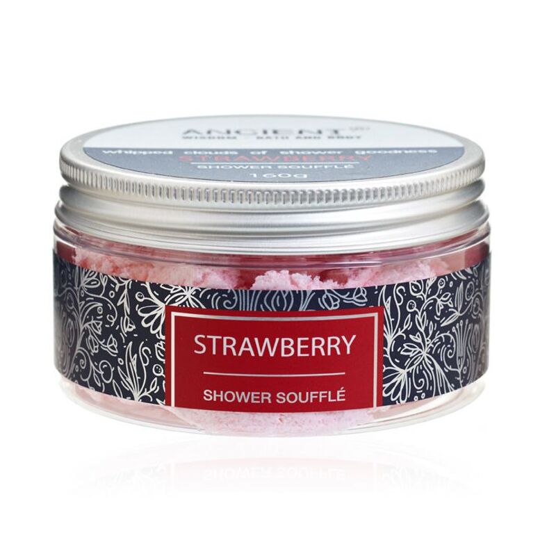 Creamy & Airy Shower Soufflé 160g - Strawberry