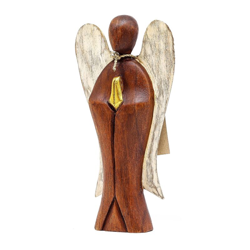 Angel Figurine - 20cm - Love & Peace Symbol