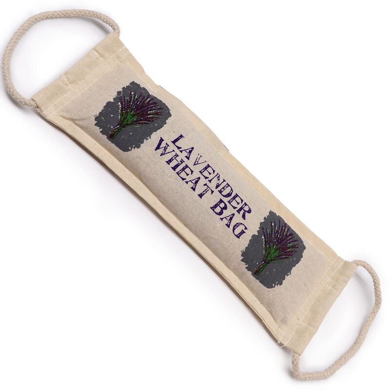 Natural Cotton Wheat Bags With Lavender - Soothing Heat & Cooling Relief