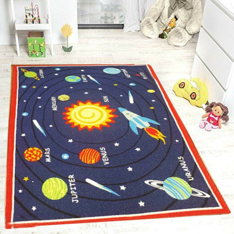 Kids Planet Rug 100x165cm