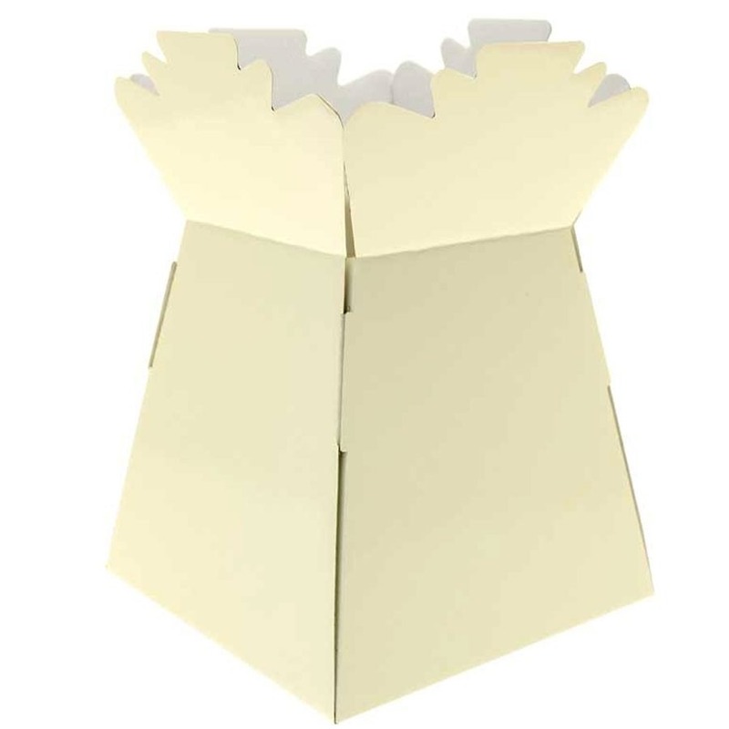 Pearlised Cream Living Vase - Elegant Home Decor Centrepiece-image